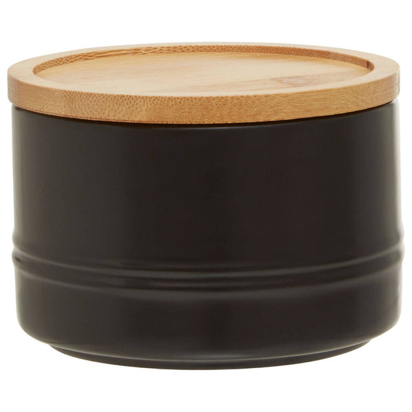Fenwick Black Small Stoneware Canister