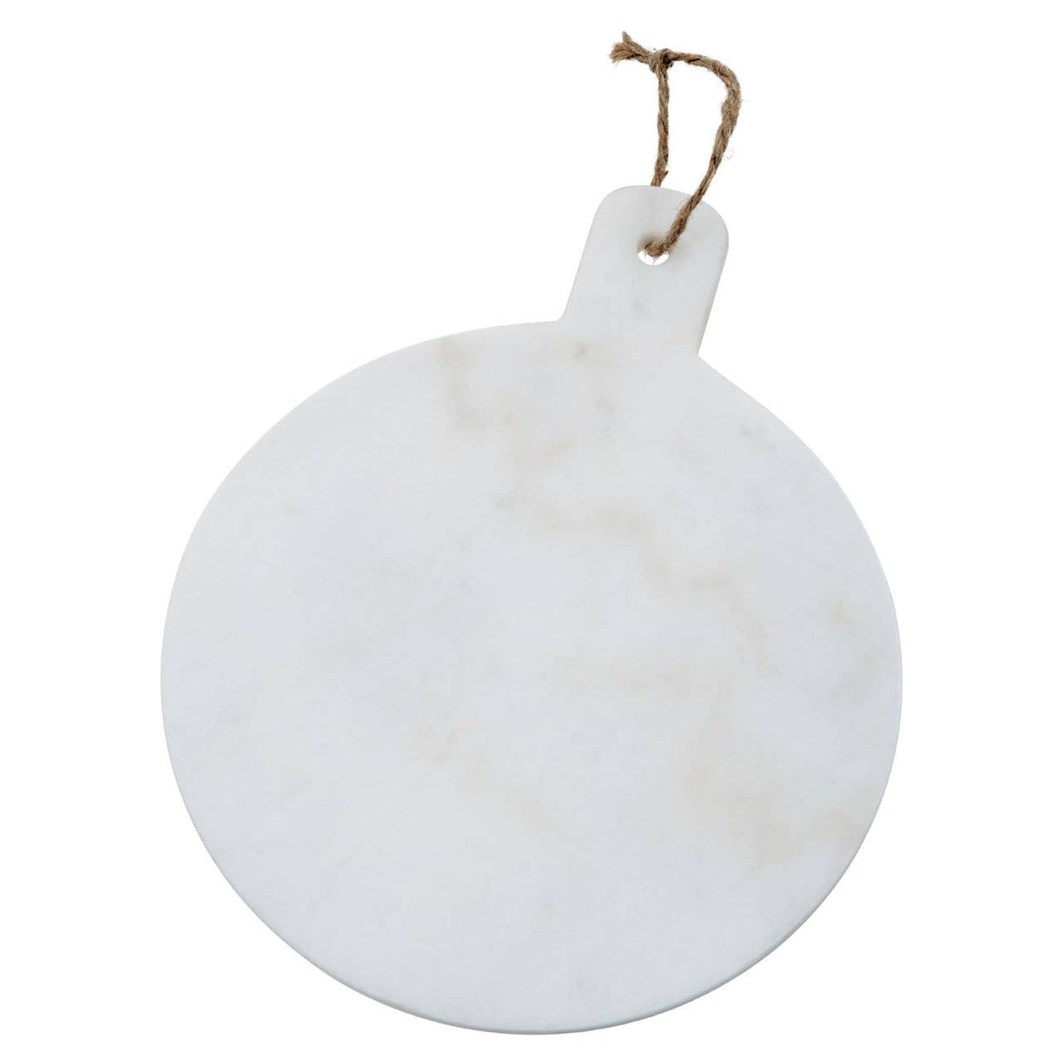 Kindia Round Marble Paddle Chopping and Serving Board