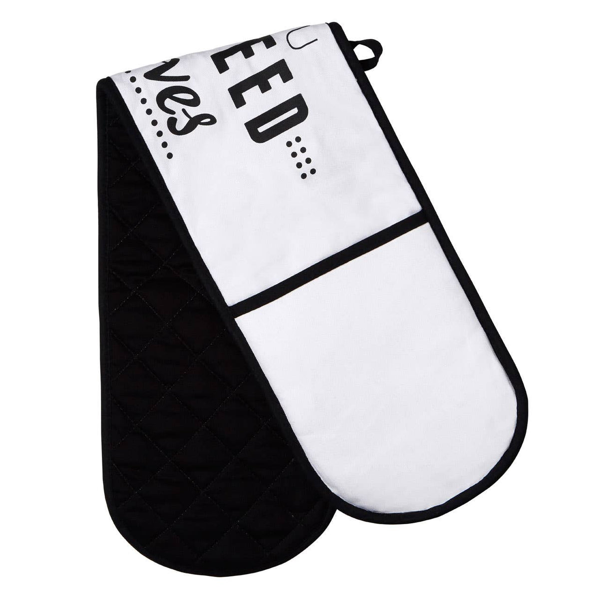 Pun and Games Double Oven Glove