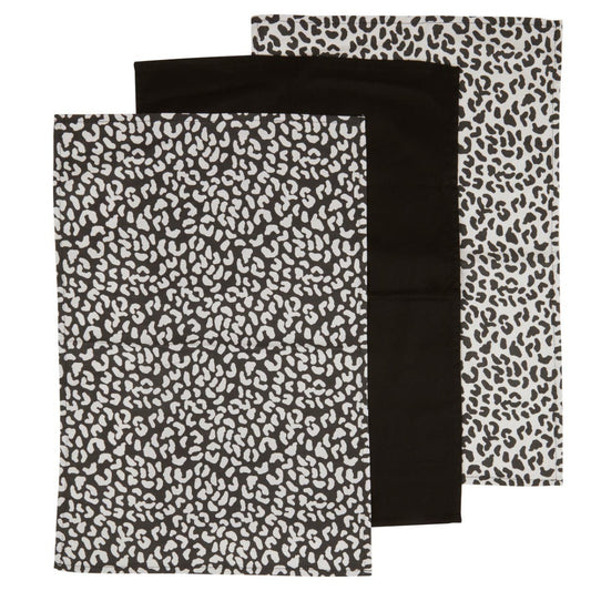 London Leo Set Of 3 Tea Towels