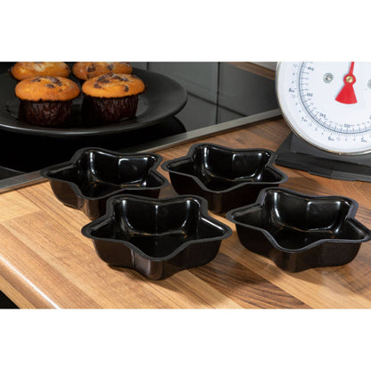 Mari Set Of Four Star Cake Tins