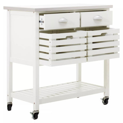 Frankfurt Cream Kitchen Trolley