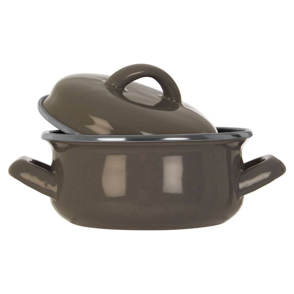 Porter 12cm Dia Mini Casserole Dish - Grey