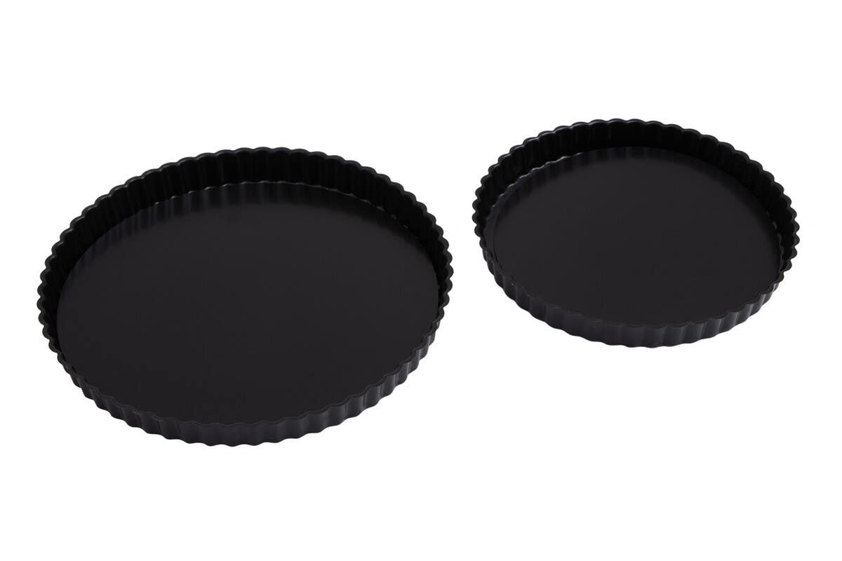 From Scratch Set Of Two Fluted Flan Tins