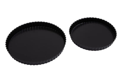 From Scratch Set Of Two Fluted Flan Tins