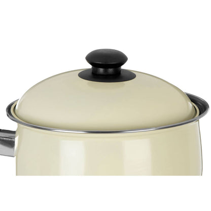 Viggo 3 Piece Cream Saucepan Set with Lids