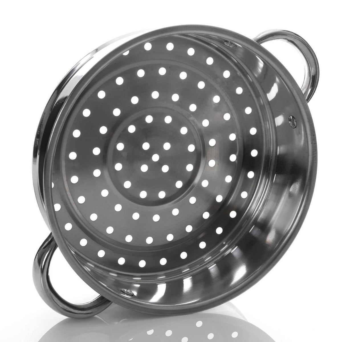 Crosse 3 Tier Stainless Steel Steamer with Glass Lid