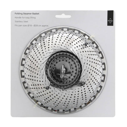 Crosse Large Folding Stainless Steel Steamer