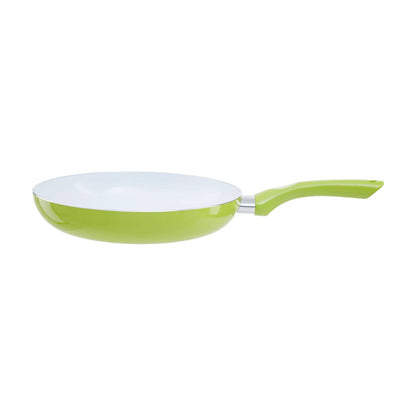 Ecocook 26cm Lime Green Frying Pan with Ceramic Coating
