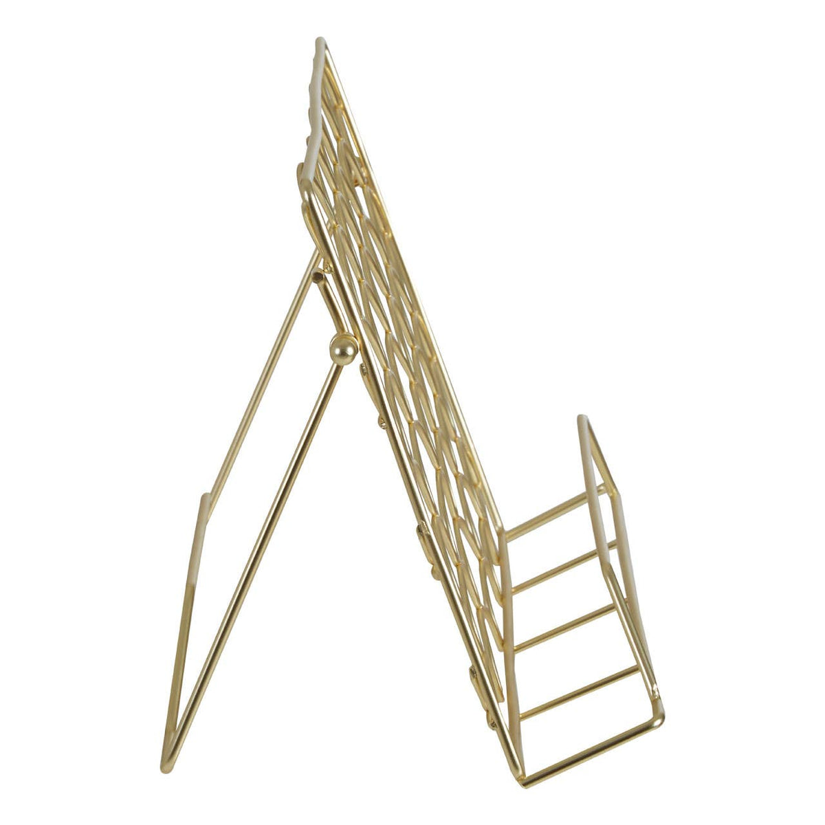 Vertex Deco Matte Gold Cook Book Stand