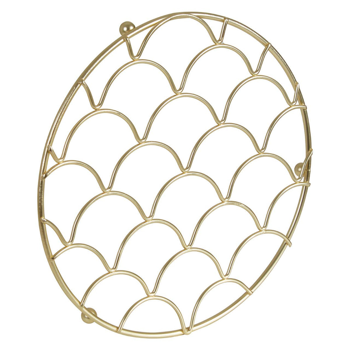 Vertex Deco Matte Gold Trivet