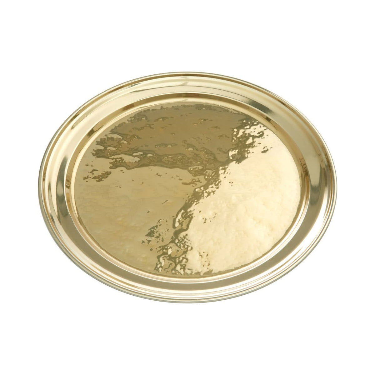 Miressa Small Serving Plate in Stainless Steel