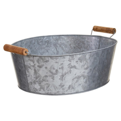 Drummond Large Boat Shape Galvanised Steel Tray