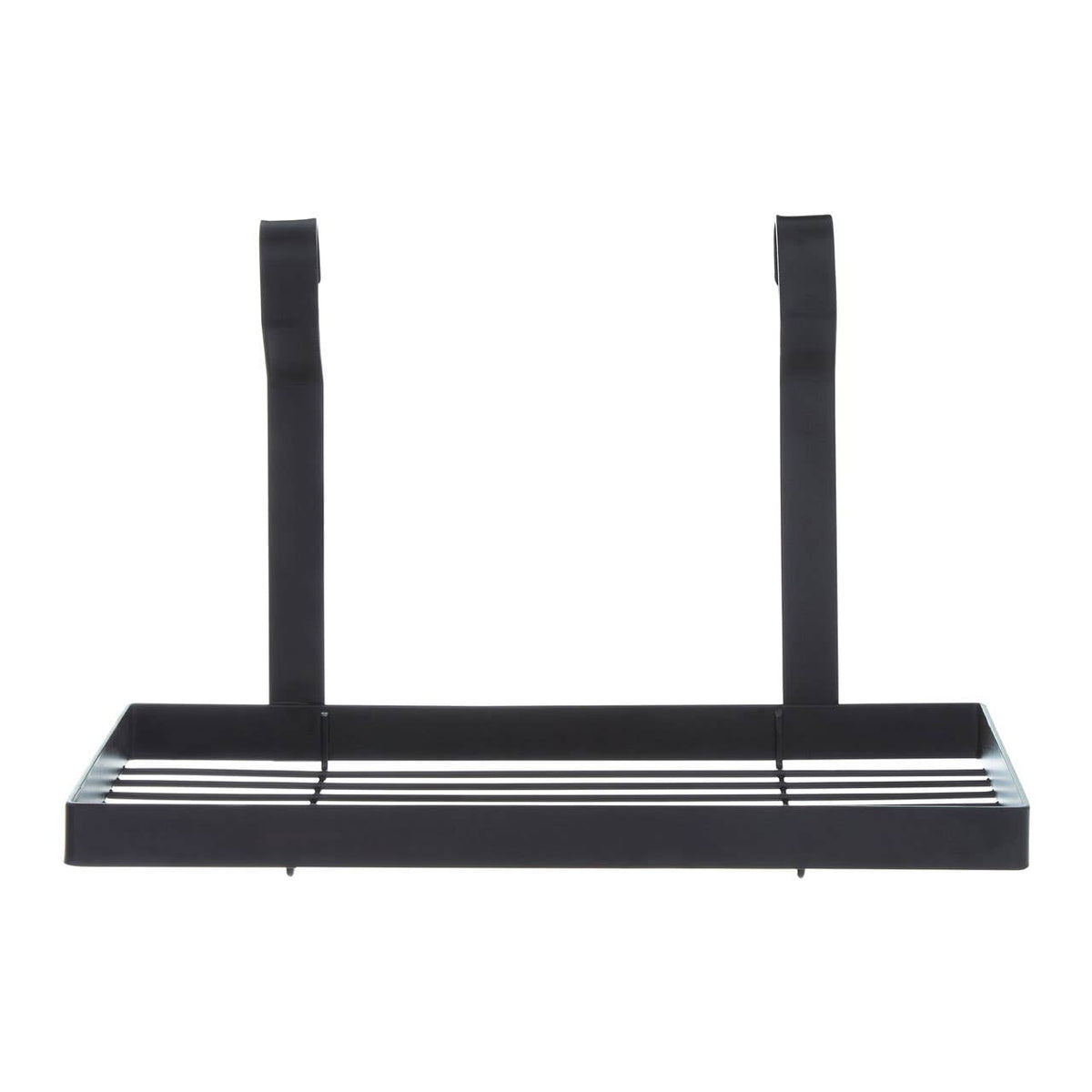 Sorello Matt Black Hanging Shelf Storage Rack