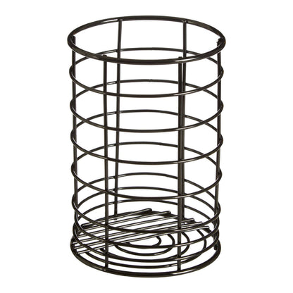 Vertex Black Nickel Finish Utensil Holder
