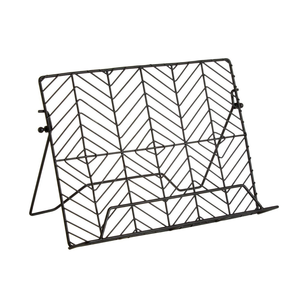 Vertex Black Powder Coated Cook Book Stand