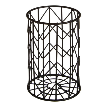Vertex Black Powder Coated Utensil Holder