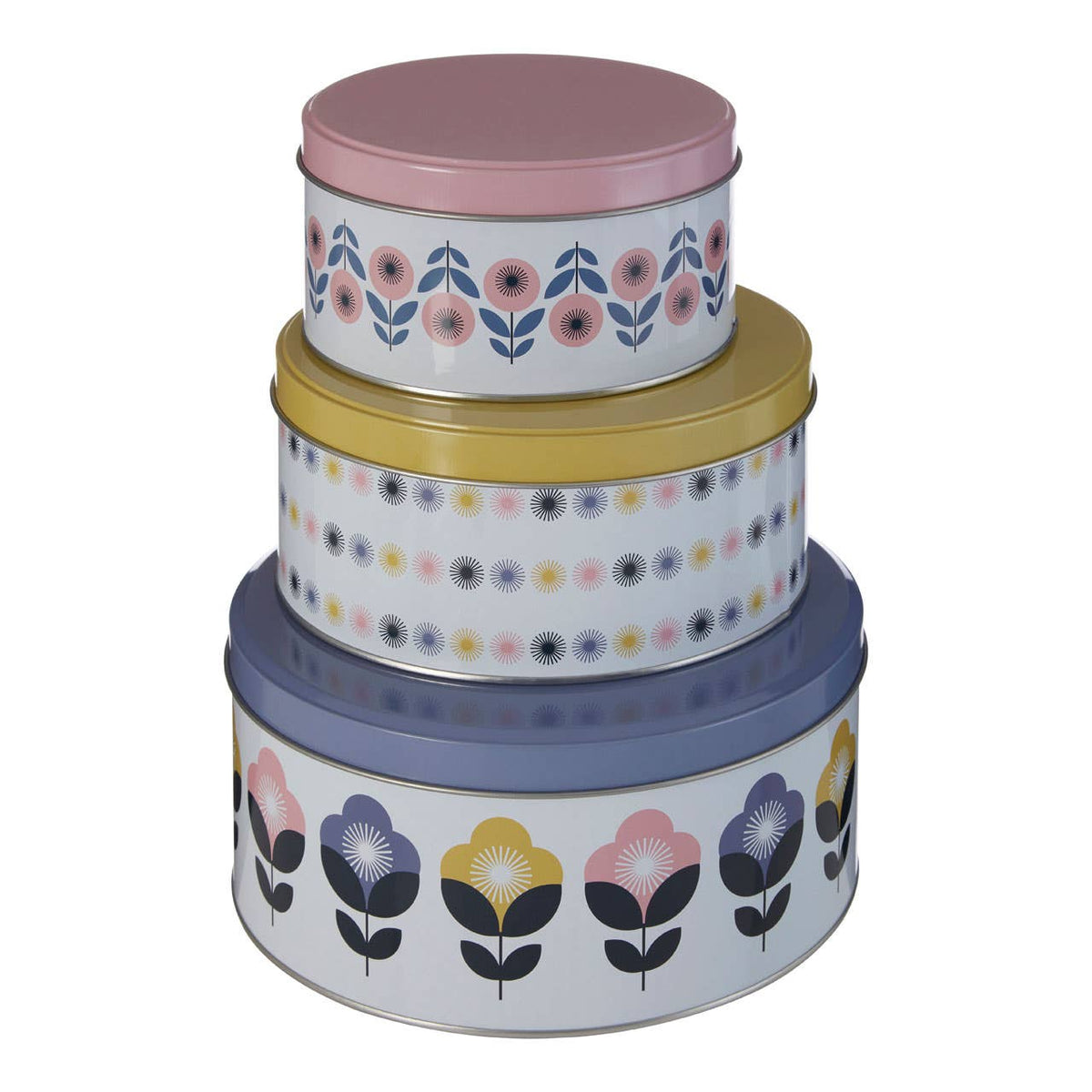 Paice Set of Three Storage Tins