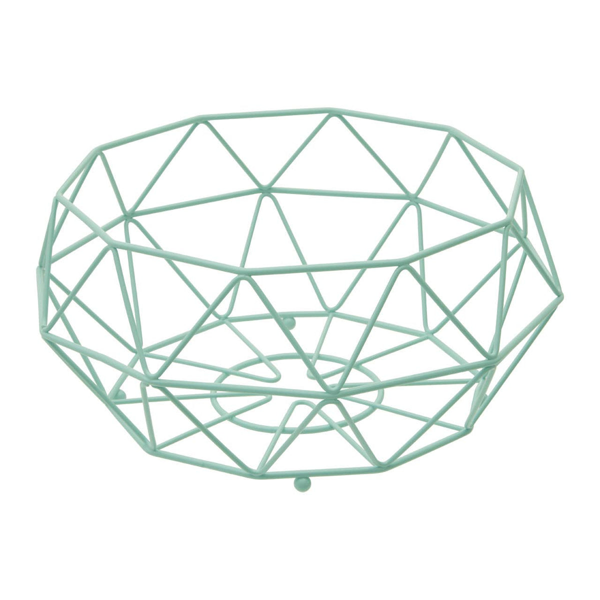 Vertex Green Fruit Basket with Ball Feet