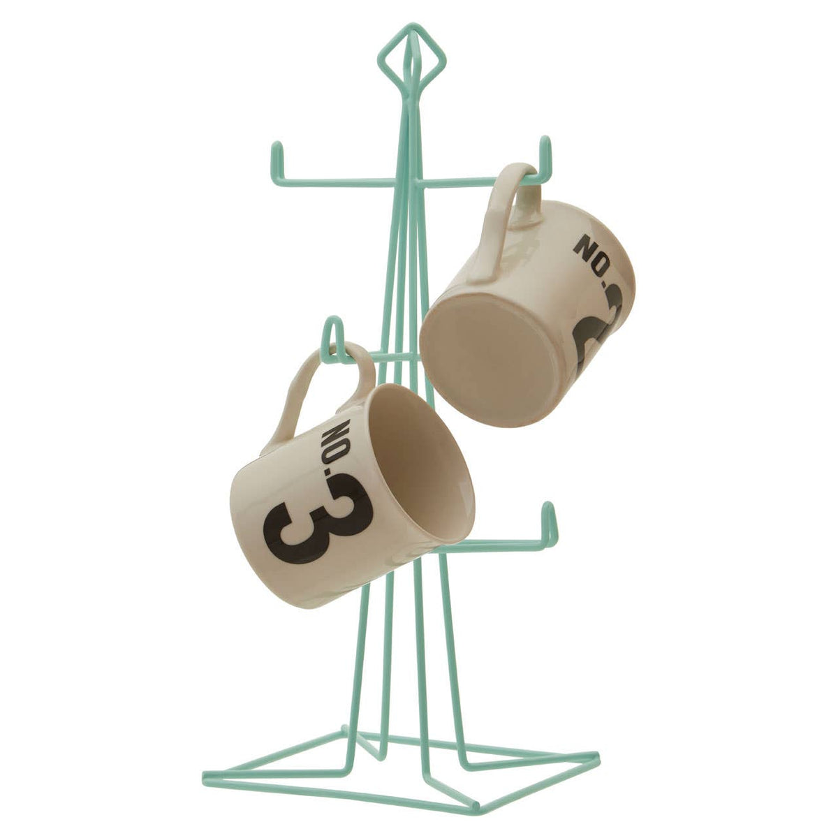 Vertex Green Finish Mug Tree