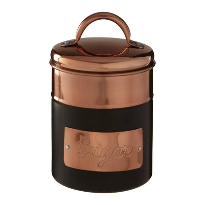 Prescott Charcoal And Copper Sugar Canister