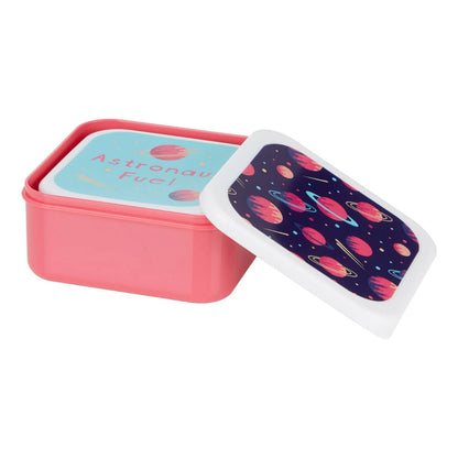 Mimo Set Of 4 Space Design Lunch Boxes