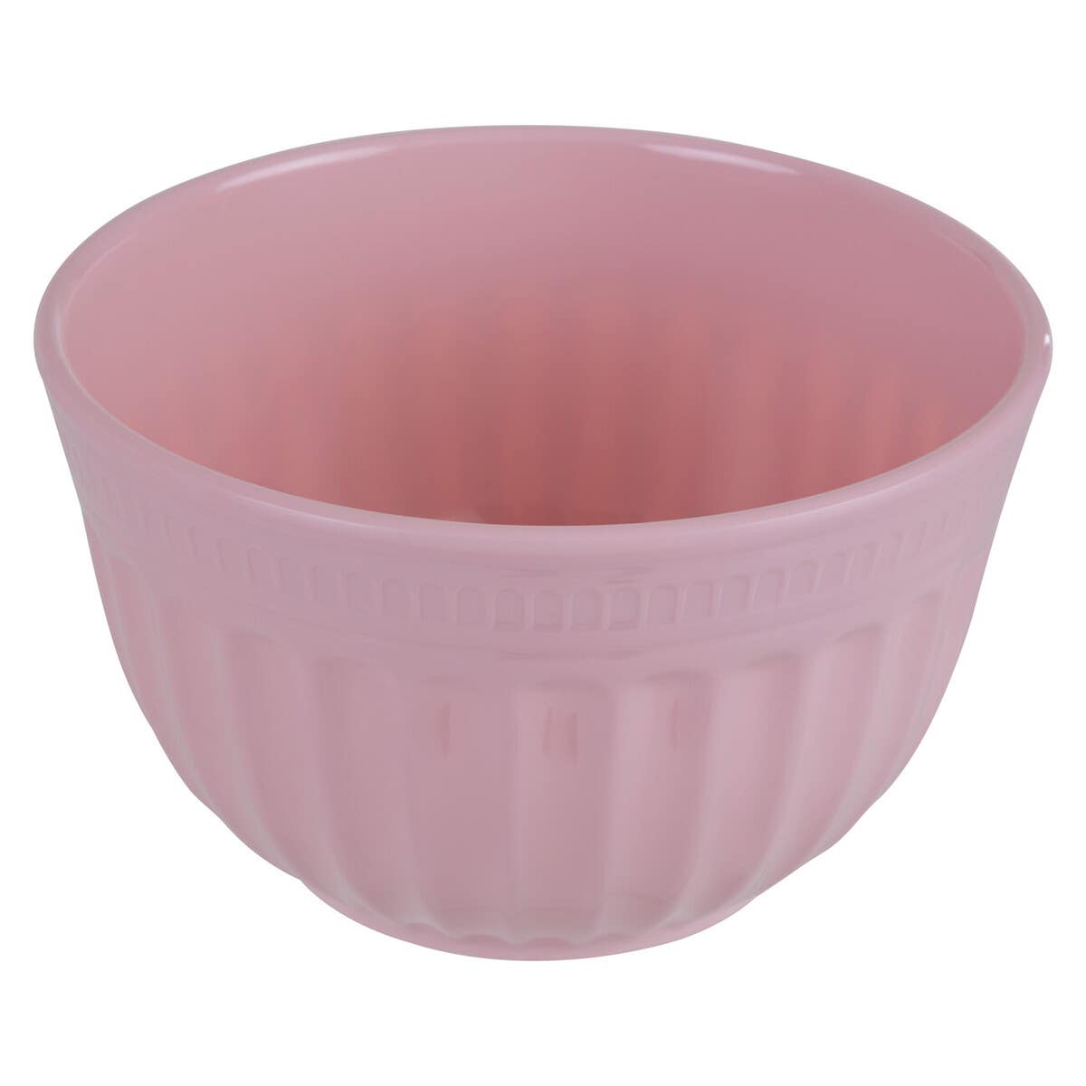 Alden Melamine Medium Mixing Bowl - Pink