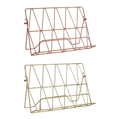 Vertex Copper Finish Cook Book Stand