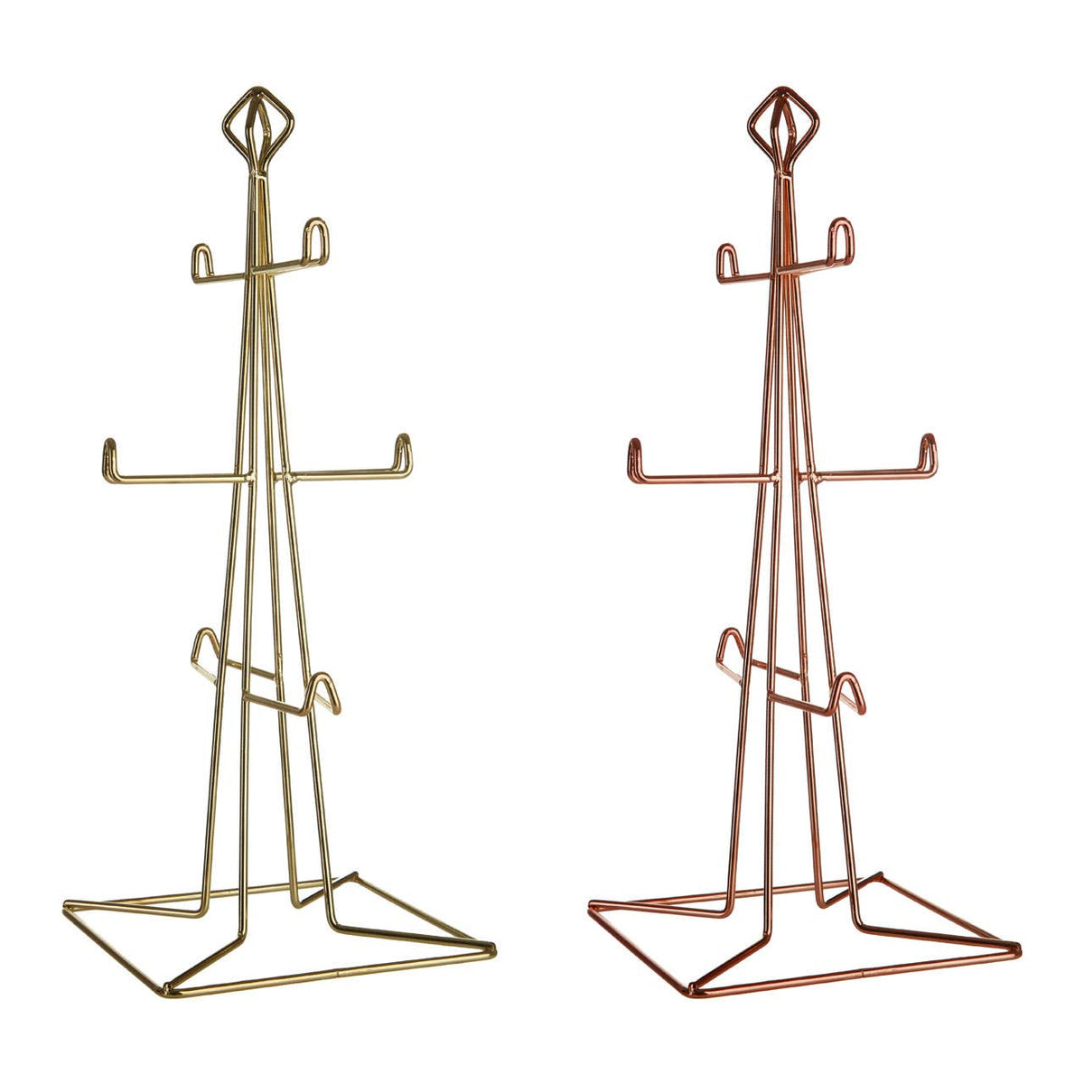 Vertex Gold Finish 6 Mug Tree