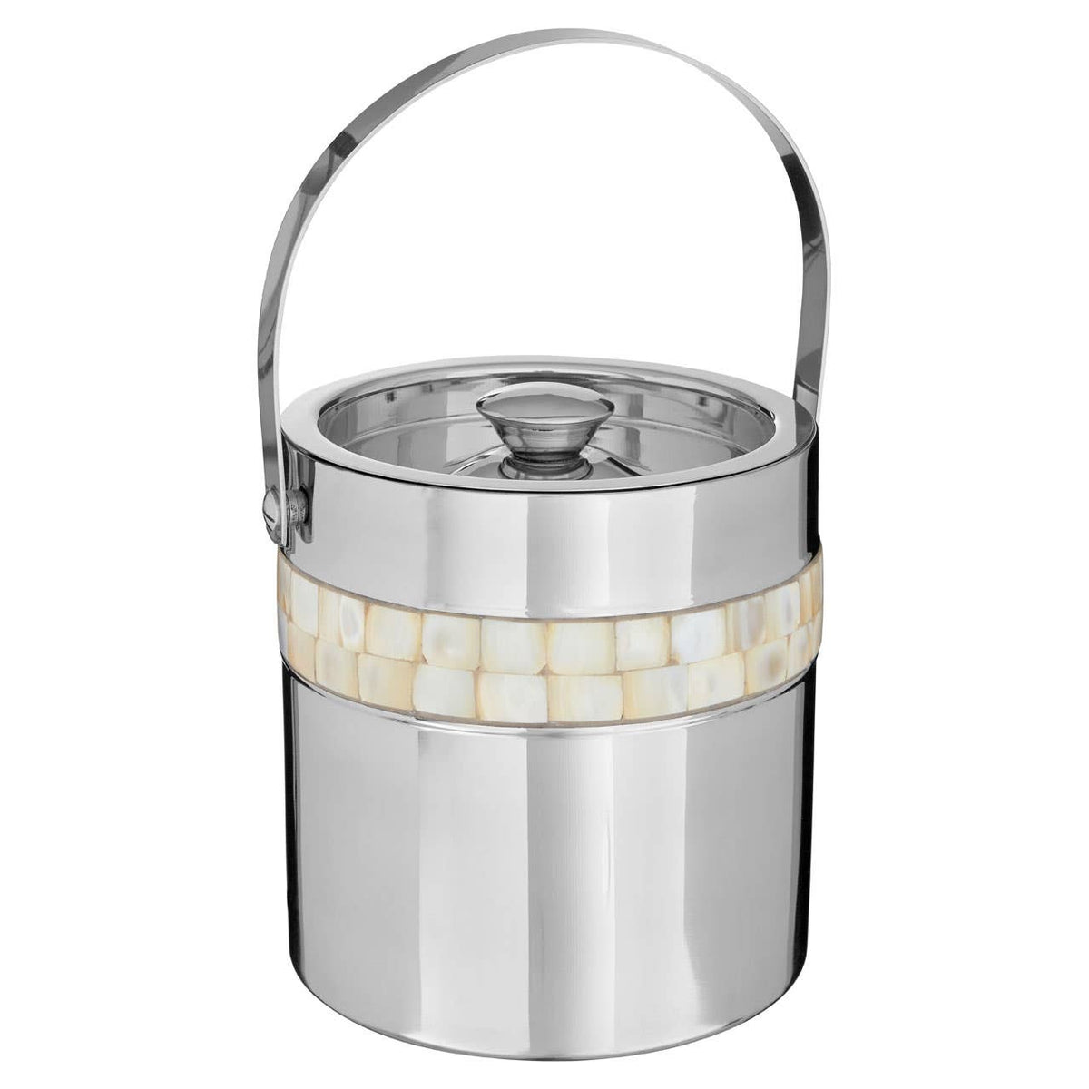 Mother Of Pearl Inlay Design Ice Bucket