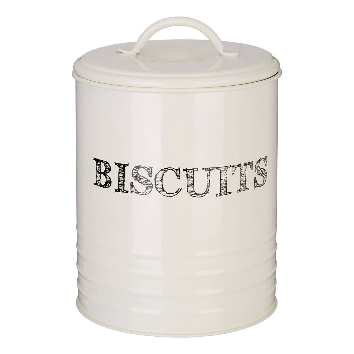 Sketch Cream Biscuit Canister
