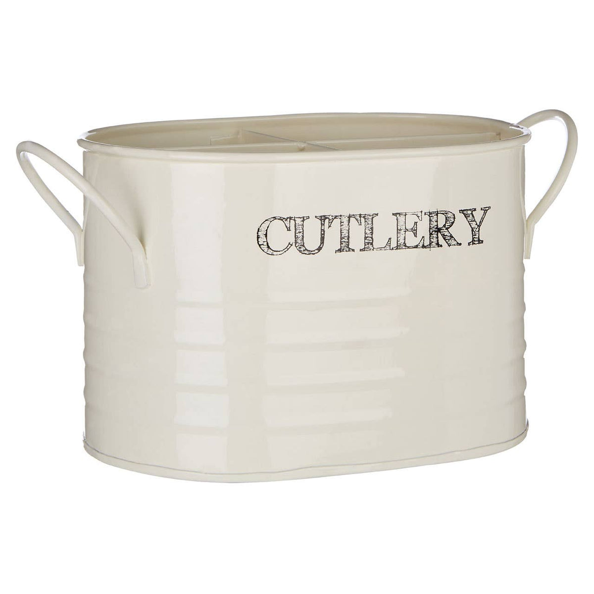 Sketch Cream Cutlery Caddy