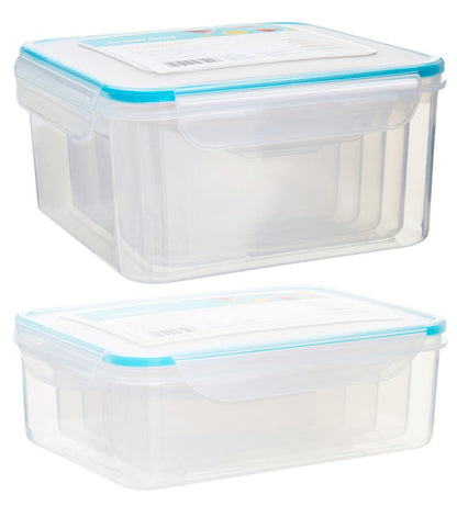 Herrela Set of 10 Food Containers with Airthight Lids  0805465 0805466