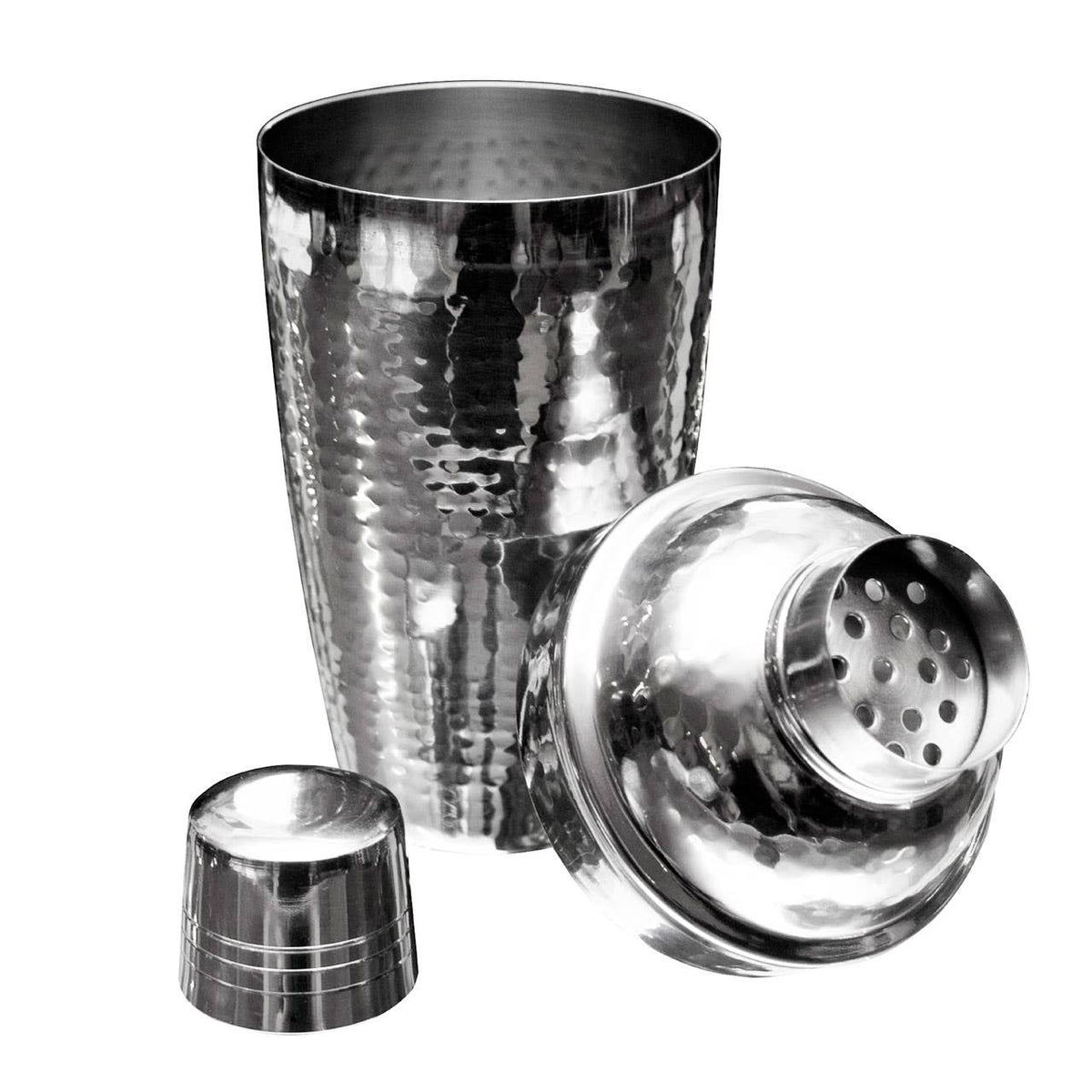Martel 500ml Cocktail Shaker With Hammered Effect