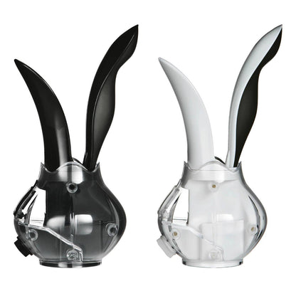 Squeeze White/Clear Salt And Pepper Mill