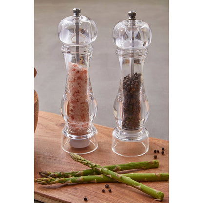 Cody Large Acrylic Salt and Pepper Mill Set