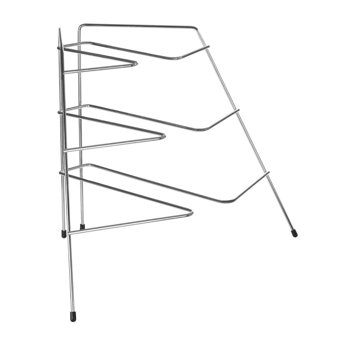 Jasper Chrome Corner Plate Rack