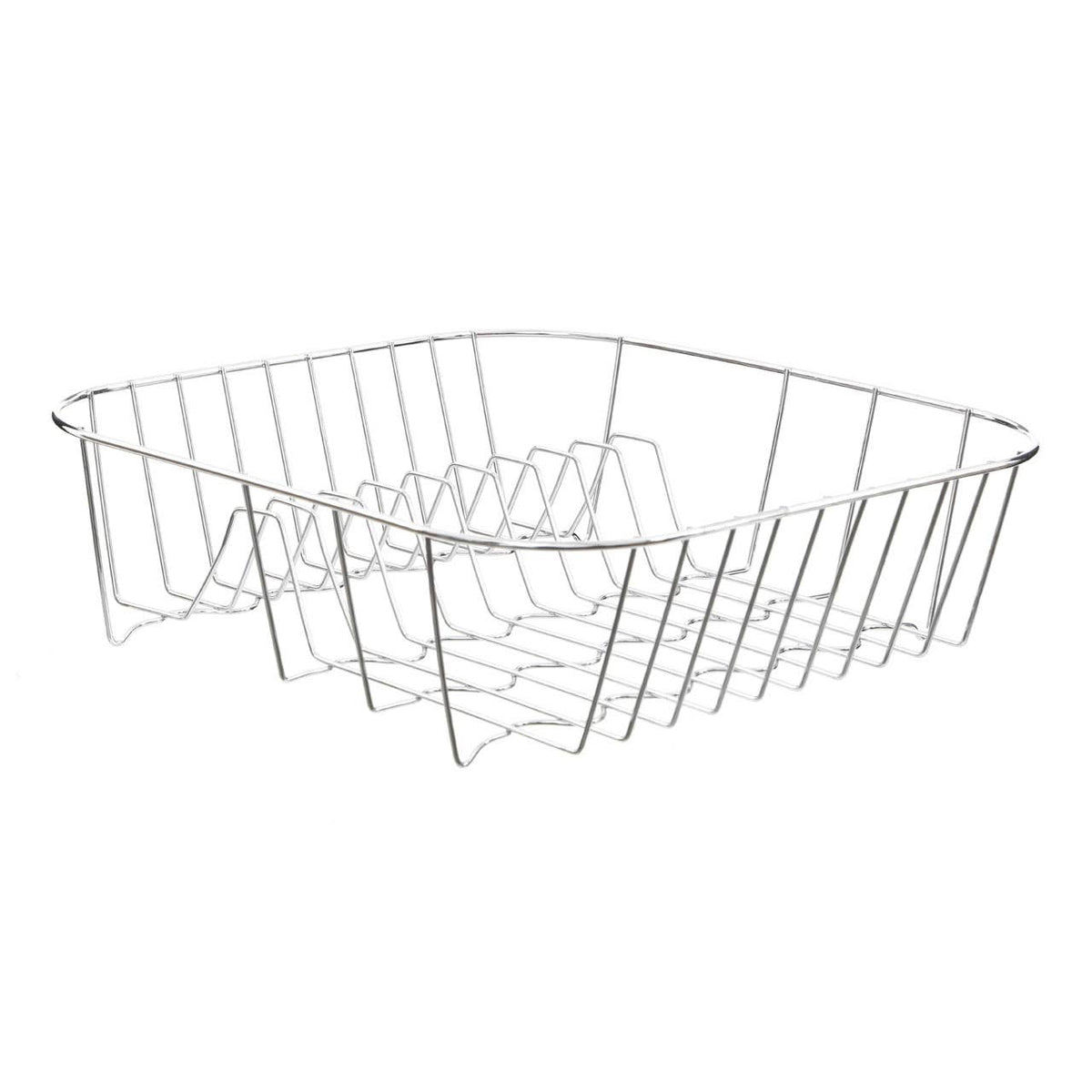 Laurie Small Square Chrome Wire Dish Drainer