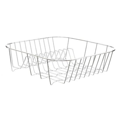 Laurie Small Square Chrome Wire Dish Drainer