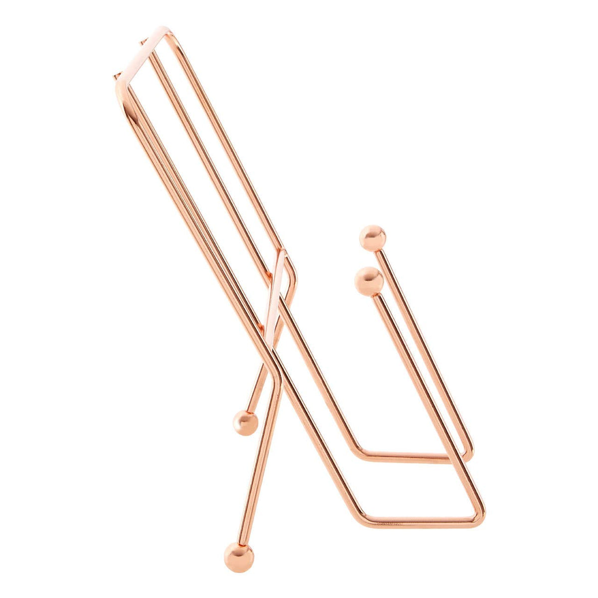 Reyna Cookbook Stand With Copper Finish
