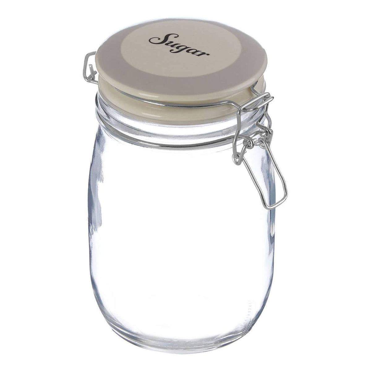 Diego Sugar Glass Storage Jar 1000ml
