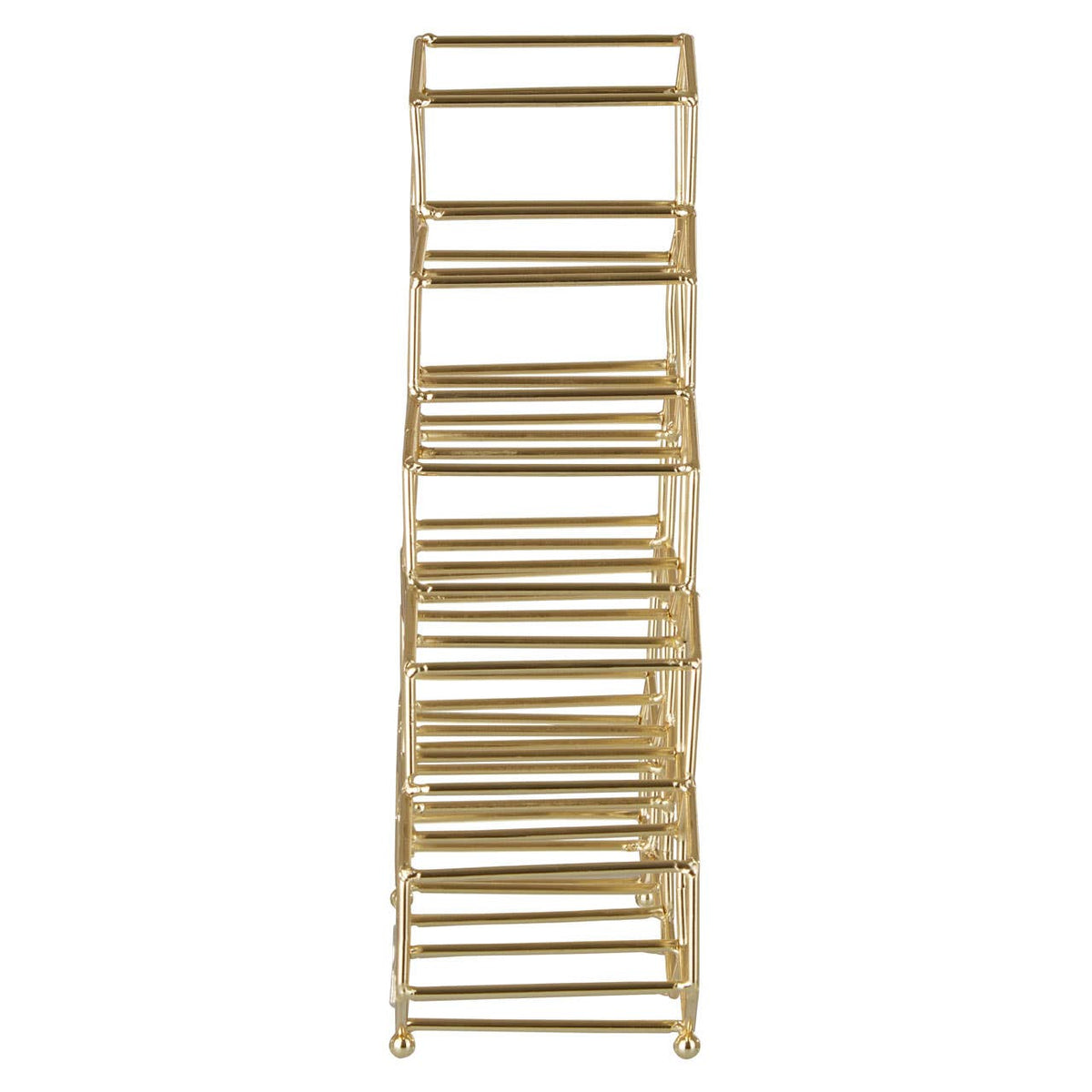 Vertex 15 Bottle Gold Finish Spice Rack