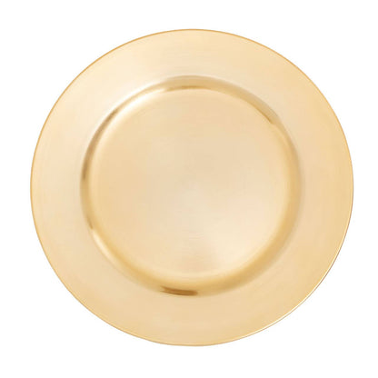 Dia Flat Gold  Charger Plate