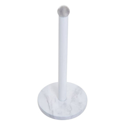 Easton White Marble Effect Kitchen Roll Holder