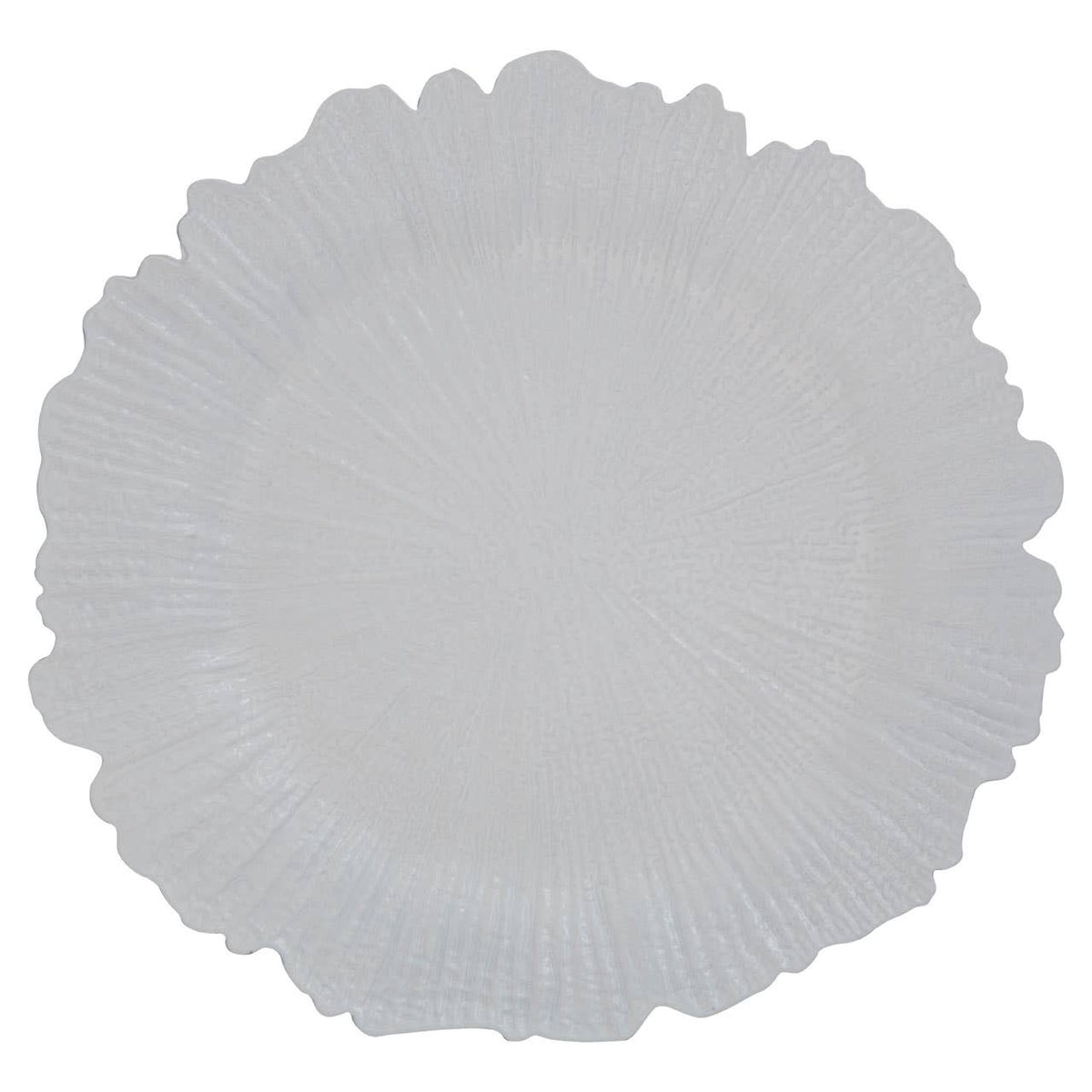 Dia White Reef Charger Plate 33cm