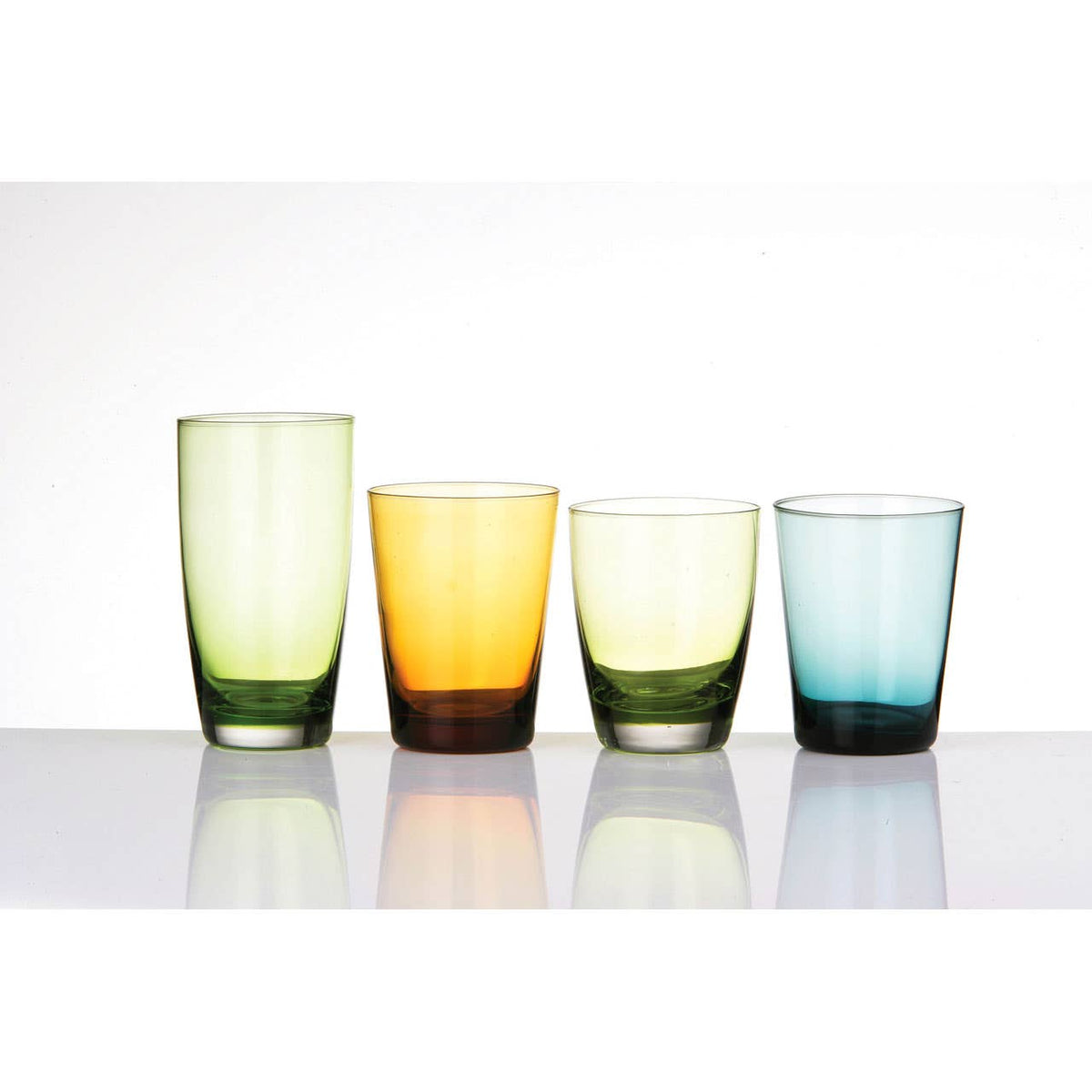 Reva Hi Ball Green Glass