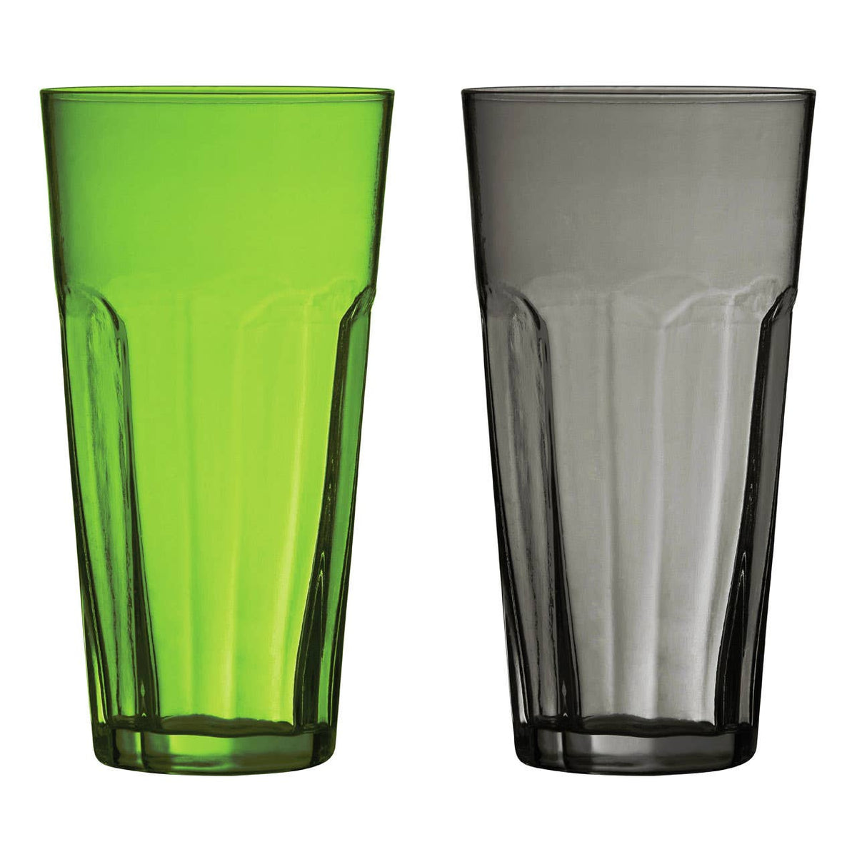 American Diner Glass Tumbler - Grey
