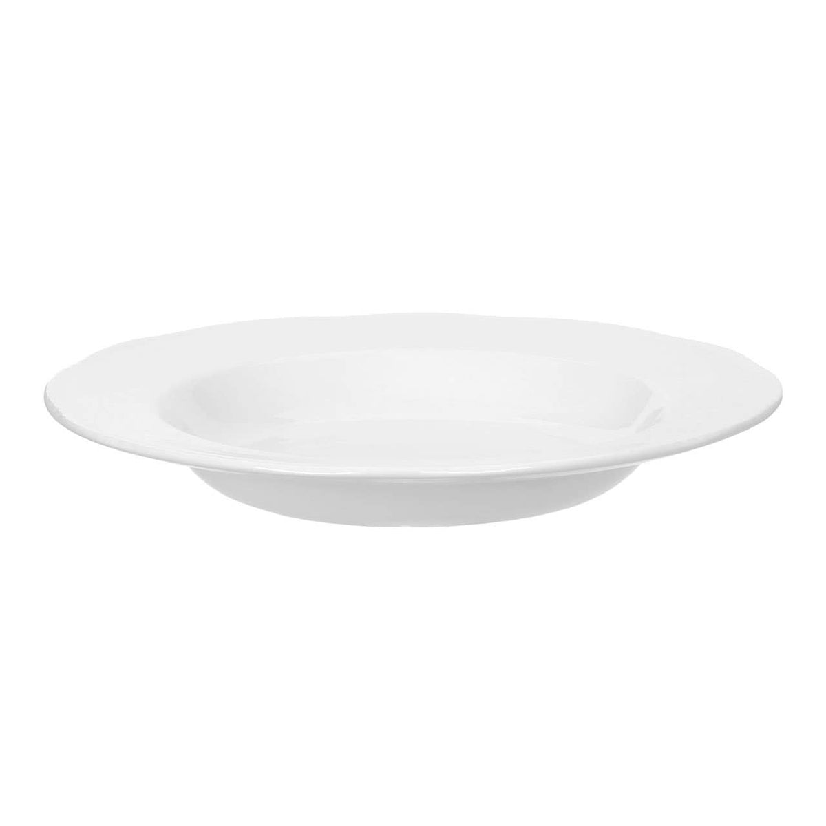 Quinn Embossed White Soup Bowl