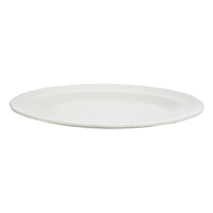 Quinn Embossed White Platter