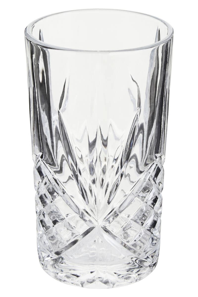 Beaufort Crystal 370ml Clear Hi Ball Glass
